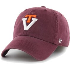 Бейсболка 47 Virginia Tech Hokies, бордовый Now Foods