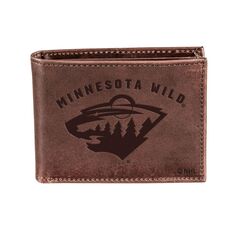Кошелек Evergreen Enterprises Minnesota Wild, коричневый