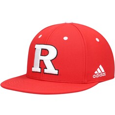 Бейсболка adidas Rutgers Scarlet Knights, алый