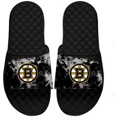 Шлепанцы ISlide Boston Bruins, черный