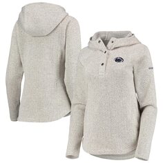 Пуловер с капюшоном Columbia Penn State Nittany Lions, кремовый