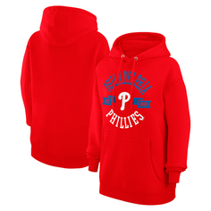 Пуловер с капюшоном G-III 4Her by Carl Banks Philadelphia Phillies, красный
