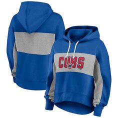 Пуловер с капюшоном Fanatics Branded Chicago Cubs, роял