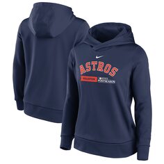 Пуловер с капюшоном Nike Houston Astros, нави