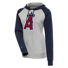 Пуловер с капюшоном Antigua Los Angeles Angels, серый