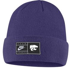 Шапка Nike Kansas State Wildcats, фиолетовый