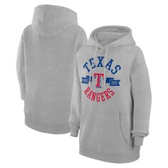 Пуловер с капюшоном G-III 4Her by Carl Banks Texas Rangers, серый