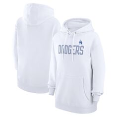 Пуловер с капюшоном G-III 4Her by Carl Banks Los Angeles Dodgers, белый