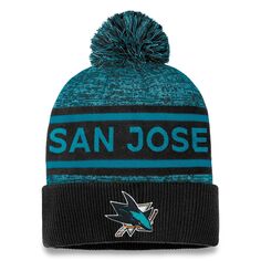 Шапка Fanatics Branded San Jose Sharks, черный