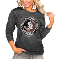 Футболка с длинным рукавом Gameday Couture Florida State Seminoles, угольный