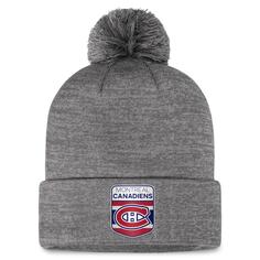 Шапка Fanatics Branded Montreal Canadiens, серый