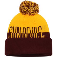 Шапка adidas Arizona State Sun Devils, бордовый