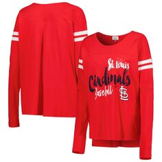 Футболка с длинным рукавом Touch St Louis Cardinals, красный