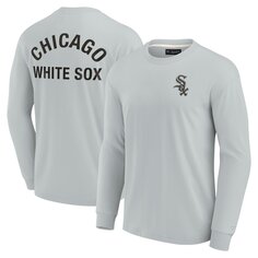 Футболка с длинным рукавом Fanatics Signature Chicago White Sox, серый