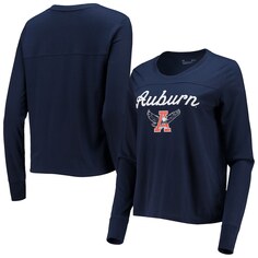 Футболка с длинным рукавом Under Armour Auburn Tigers, нави