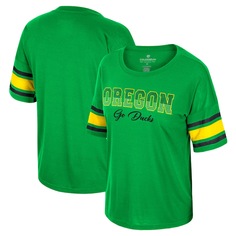 Футболка с коротким рукавом Colosseum Oregon Ducks, зеленый