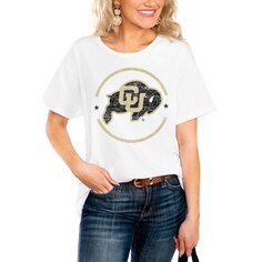 Футболка с коротким рукавом Gameday Couture Colorado Buffaloes, белый