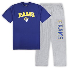 Пижамный комплект Concepts Sport Los Angeles Rams, серый
