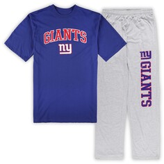 Пижамный комплект Concepts Sport New York Giants, серый