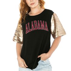 Футболка с коротким рукавом Gameday Couture Alabama Crimson Tide, черный