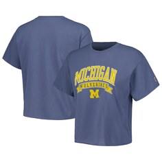 Футболка с коротким рукавом League Collegiate Wear Michigan Wolverines, нави