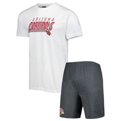 Пижамный комплект Concepts Sport Arizona Cardinals, угольный