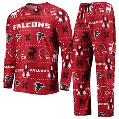 Пижамный комплект FOCO Atlanta Falcons, красный