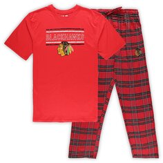 Пижамный комплект Profile Chicago Blackhawks, красный