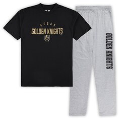 Пижамный комплект Profile Vegas Golden Knights, черный