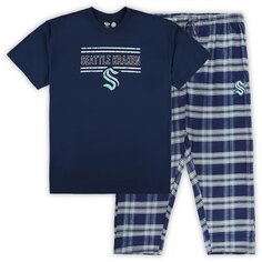 Пижамный комплект Profile Seattle Kraken, синий