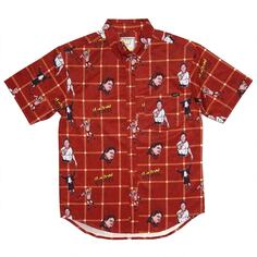 Рубашка RSVLTS Rowdy Roddy Piper, красный