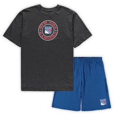 Пижамный комплект Concepts Sport New York Rangers, синий
