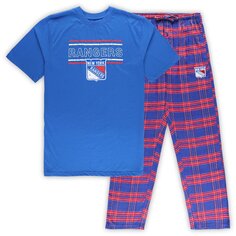 Пижамный комплект Profile New York Rangers, синий