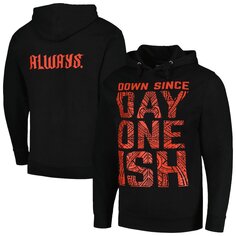 Пуловер с капюшоном WWE Authentic The Usos, черный