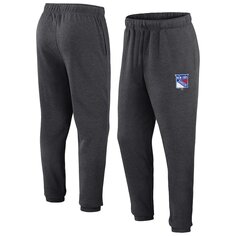 Спортивные брюки Fanatics Branded New York Rangers, угольный