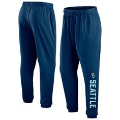 Спортивные брюки Fanatics Branded Seattle Kraken, синий