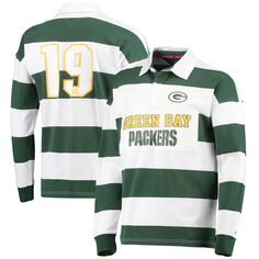 Поло с длинным рукавом Tommy Hilfiger Green Bay Packers, зеленый