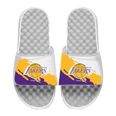 Шлепанцы ISlide x Mitchell &amp; Ness Los Angeles Lakers, белый