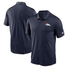 Поло с коротким рукавом Nike Denver Broncos, нави