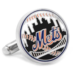 Галстук Cufflinks New York Mets, роял