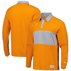 Поло с длинным рукавом Nike Tennessee Volunteers, оранжевый