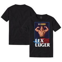 Футболка с коротким рукавом WWE Authentic Lex Luger, черный