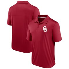 Поло с коротким рукавом Fanatics Branded Oklahoma Sooners, малиновый