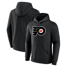 Пуловер с капюшоном Fanatics Branded Philadelphia Flyers, черный