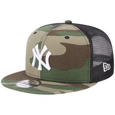 Бейсболка New Era New York Yankees, камуфляж