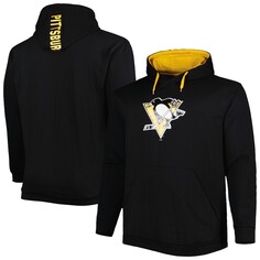 Пуловер с капюшоном Profile Pittsburgh Penguins, черный