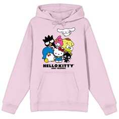 Пуловер с капюшоном BIOWORLD Hello Kitty &amp; Friends, розовый