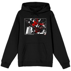 Пуловер с капюшоном BIOWORLD Marvel Sweatshirts, черный