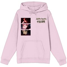 Пуловер с капюшоном BIOWORLD Jujutsu Kaisen, розовый