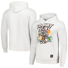 Пуловер с капюшоном Freeze Max Looney Tunes, белый
